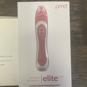 New PMD Personal Microderm Elite with 5 recovery masks